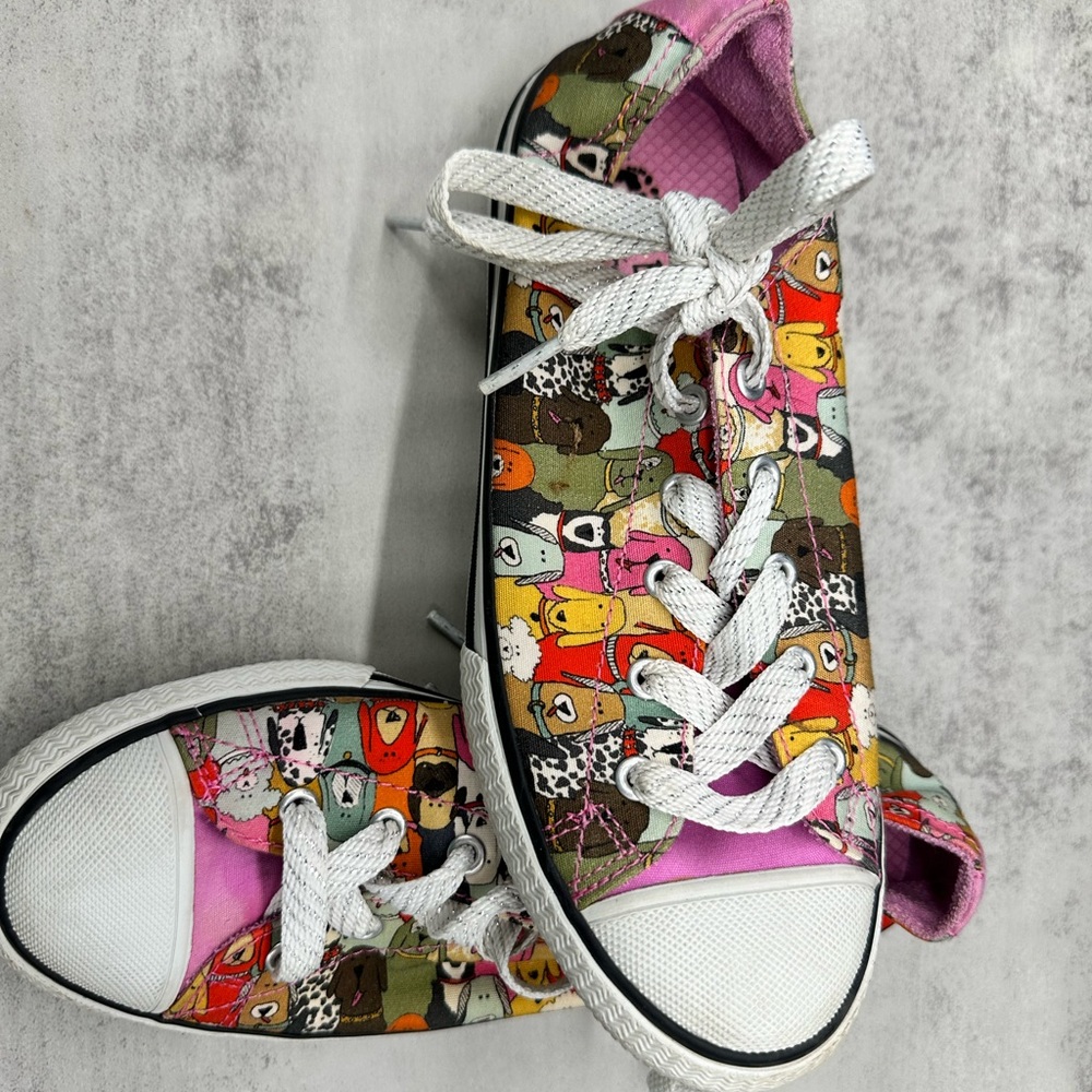 Skechers Lil Bobs Youth Size 3 Puppy Dogs Sneakers